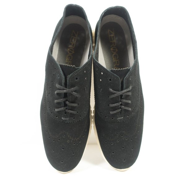 Cole Haan Zerogrand Wingtip Oxford Leather Sneakers - Women's Size 8.5 - Picture 5 of 8